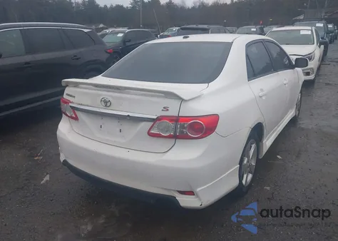 2012 Toyota Corolla S from USA, damaged, VIN 2T1BU4EEXCC870700